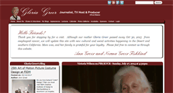 Desktop Screenshot of gloriagreer.com